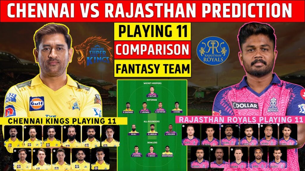 csk vs rr dream11 prediction