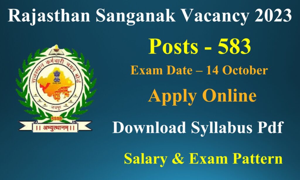 Rajasthan-Sanganak-Vacancy-2023-syallabus