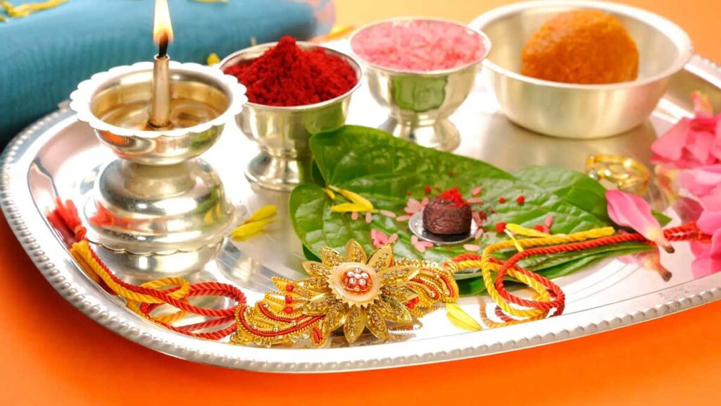 Rakshabandhan pooja thali