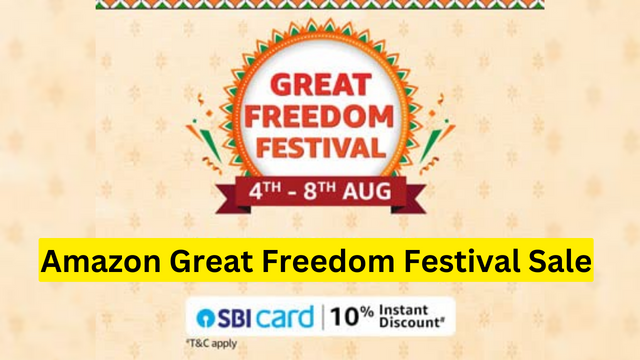 Upcoming Amazon Sale in August 2023: Amazon Great Freedom festival