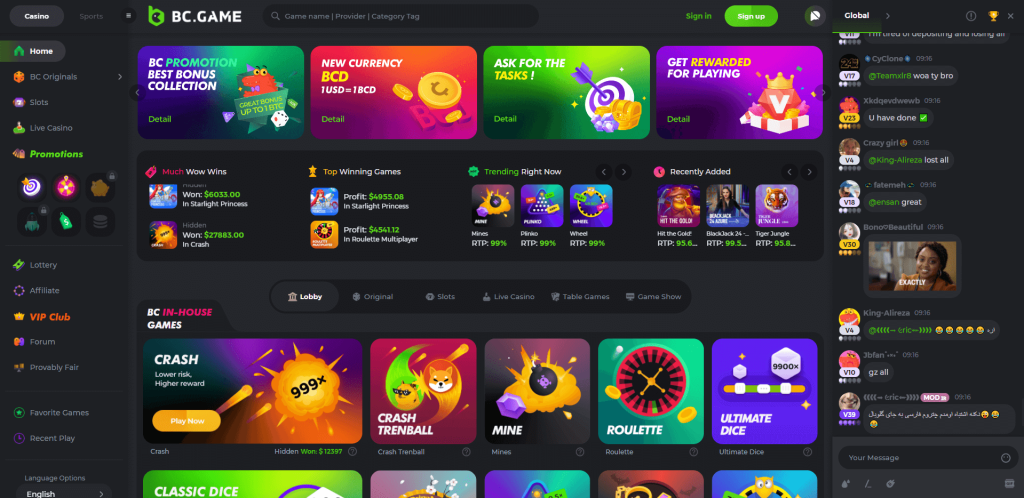 BC Game Gambling Platform Review