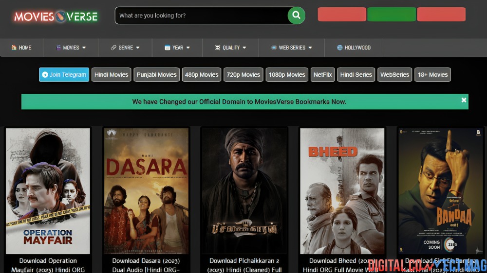 Movies Verse: HD Movies and TV Shows at Your Fingertips