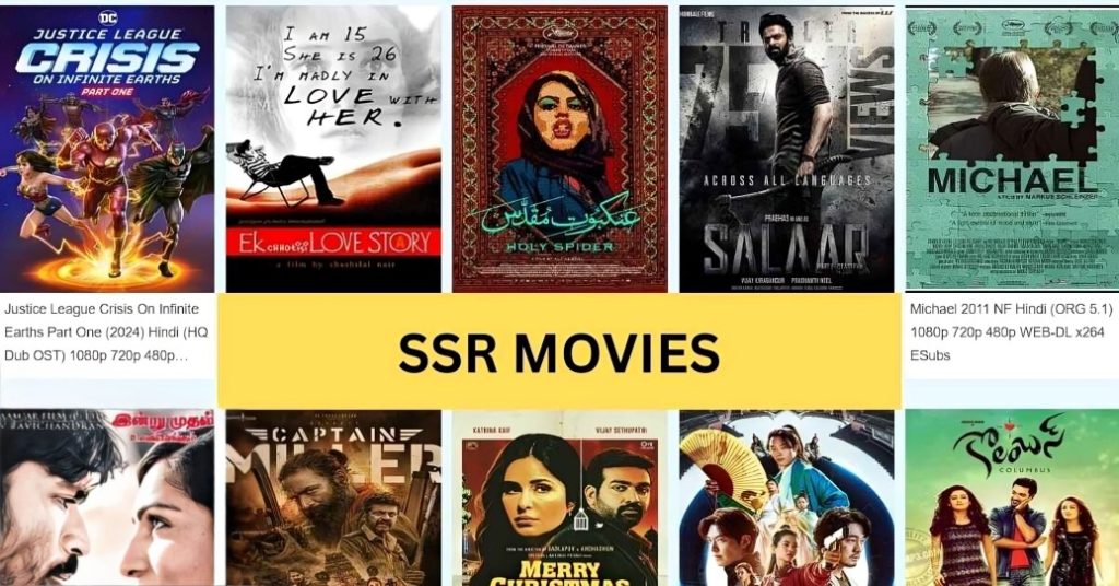 SSR Movies List: A Hub for Free Hindi, English, Tamil, Telugu, and Punjabi Movies