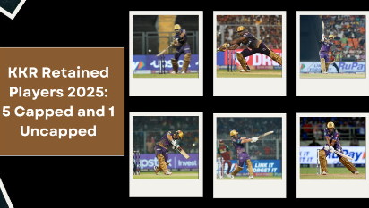 KKR Retained Players 2025: 5 Capped and 1 Uncapped