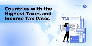10 Countries with the Highest Taxes and Income Tax Rates for 2024