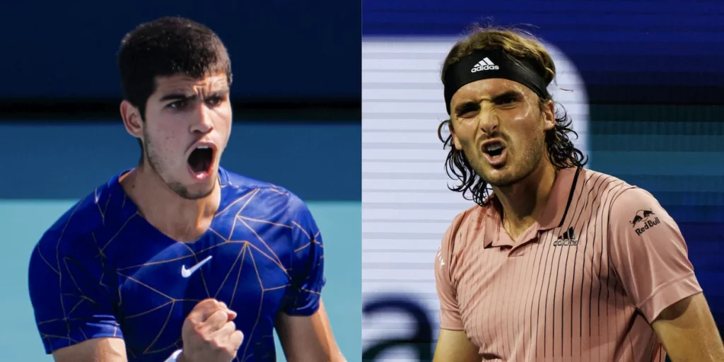 Alcaraz VS Tsitsipas