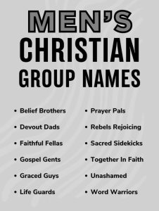 Christian Group Names