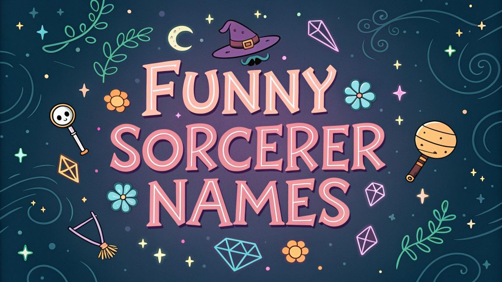Funny Sorcerer Names: Magical and Hilarious Ideas Funny Sorcerer Names