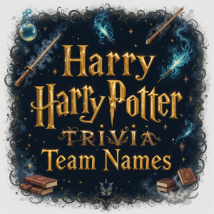 Harry Potter Trivia Team Names