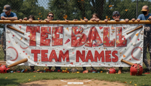 Tee Ball Team Names