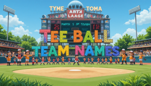 Tee Ball Team Names