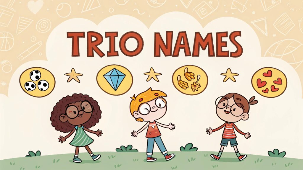 Trio Names: Creative and Fun Ideas for Your Group of Three Trio Names
