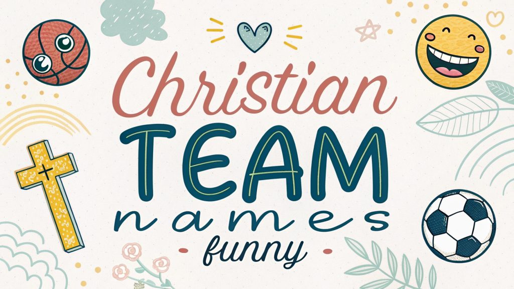 Christian Team Names Funny: Discover Best Names