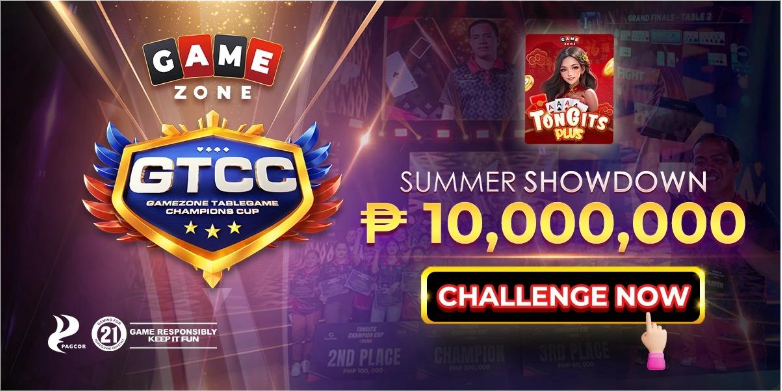 GameZone Tablegame Champions Cup: The Ultimate Tongits Tournament
