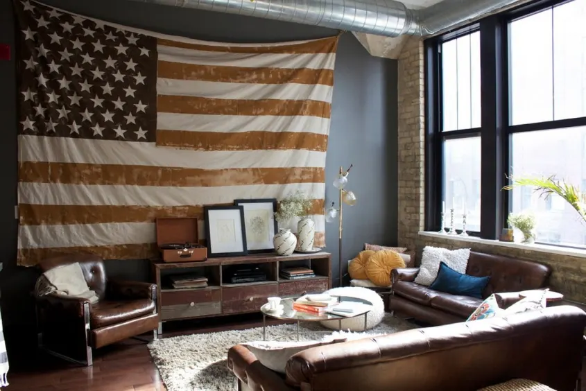 Beyond the Pole: Creative Ways to Use Large-Scale Custom Flags in Interior Design